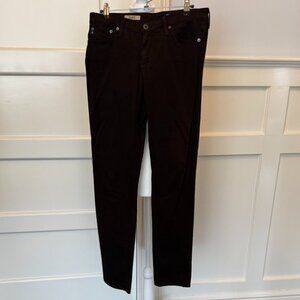 AG Adriano Goldschmid Dark Brown stretchy pants